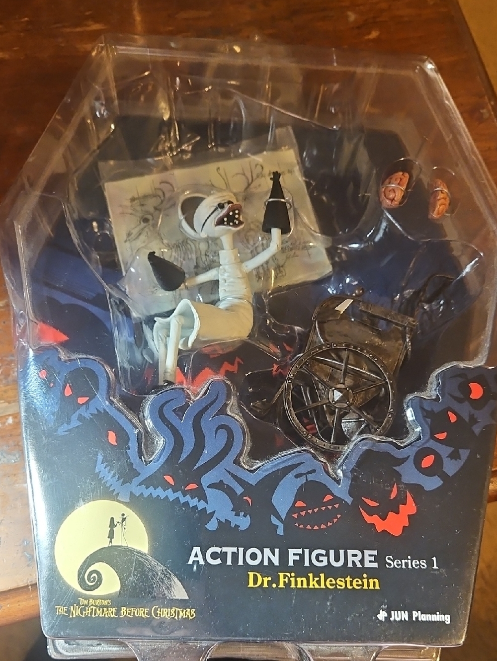 Vintage Nightmare Before Christmas Action Figure Series 1 Dr Finklestein